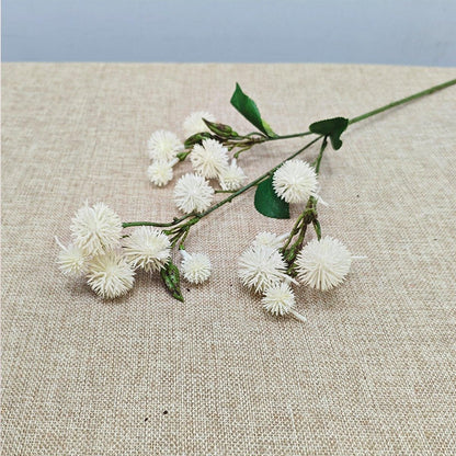 4PCS Artificial Dandelion Small Thorn Flower Bouquet Wedding Decor Ornaments