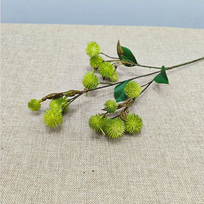 4PCS Artificial Dandelion Small Thorn Flower Bouquet Wedding Decor Ornaments