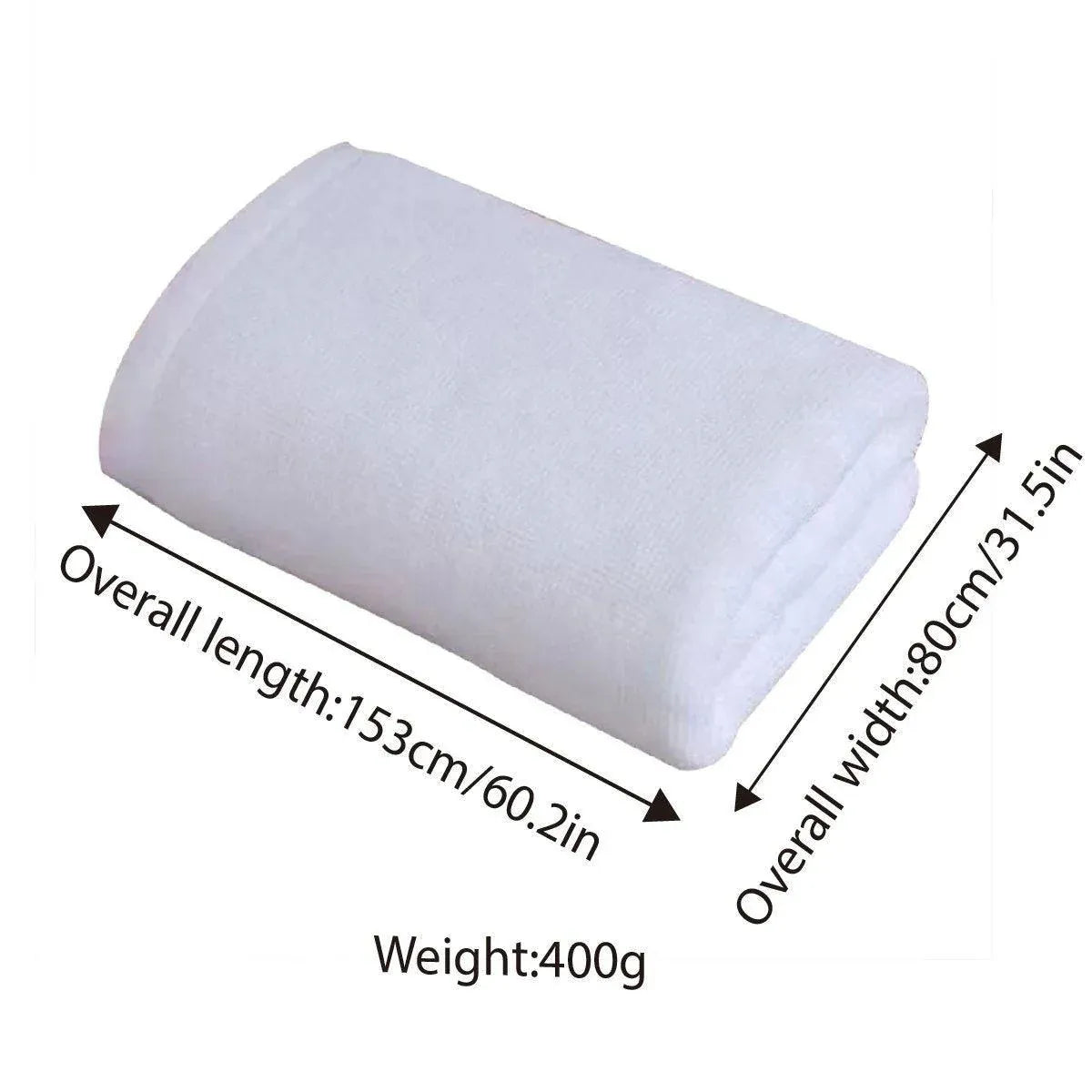 6PCS Absorbent Non Slip Bathroom Floor Mat Towel 50x80cm for Hotel Home Use - 400g