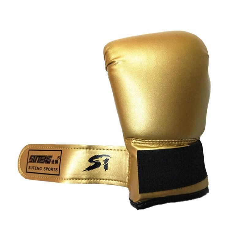 Boxing Sparring Training Gloves MMA Kickboxing Punching Gloves for Practice Sessions - Pink [Map Pattern]