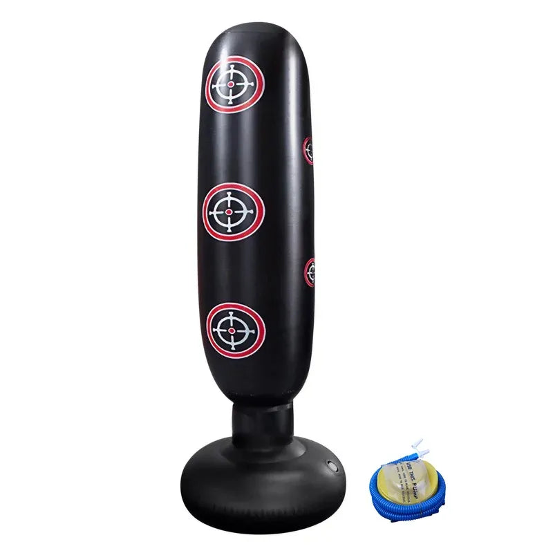 Free Standing Inflatable Punching Bag 160cm Boxing Training Fitness Bag