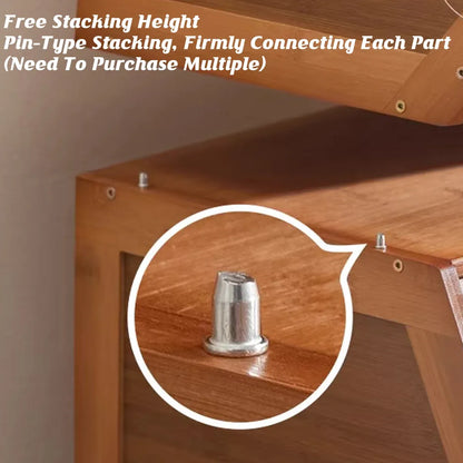 Single Layer Floor Standing Combo Bookcase Storage Cabinet With Doors Space Saving