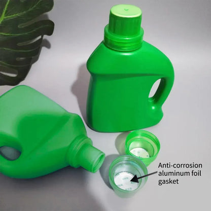 50pcs 500ml Plastic Green Fertilizer Bottle Nutrient Solution Container Plants