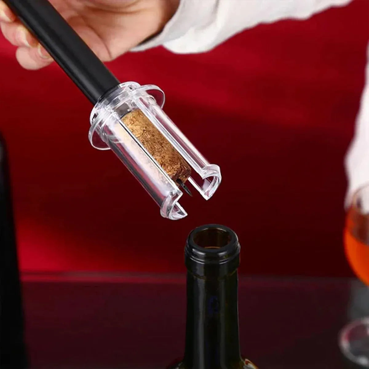 4PCS Wine Bottle Opener Set for Home Bar Kitchen Wine Lovers Birthday Gift