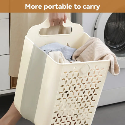 Wall Mounted Foldable Laundry Basket for Bedroom Laundry Room