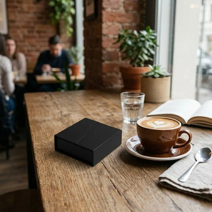 5 Pack Jewellery Gift Box With Insert Necklace Ring Earring Storage Box - 9.5x9.5x3.5cm