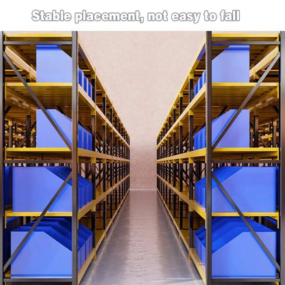 Plastic Storage Box Set 6Size Clear Hard Case Miter Tool Parts Display Organiser - 40x30x35cm