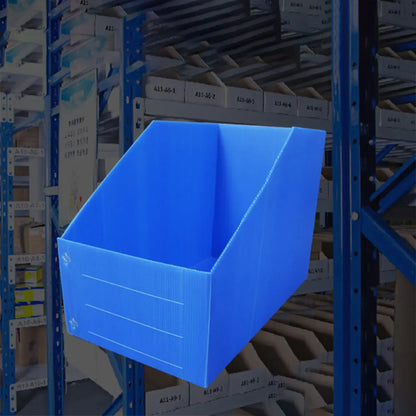 Plastic Storage Box Set 6Size Clear Hard Case Miter Tool Parts Display Organiser - 40x30x35cm