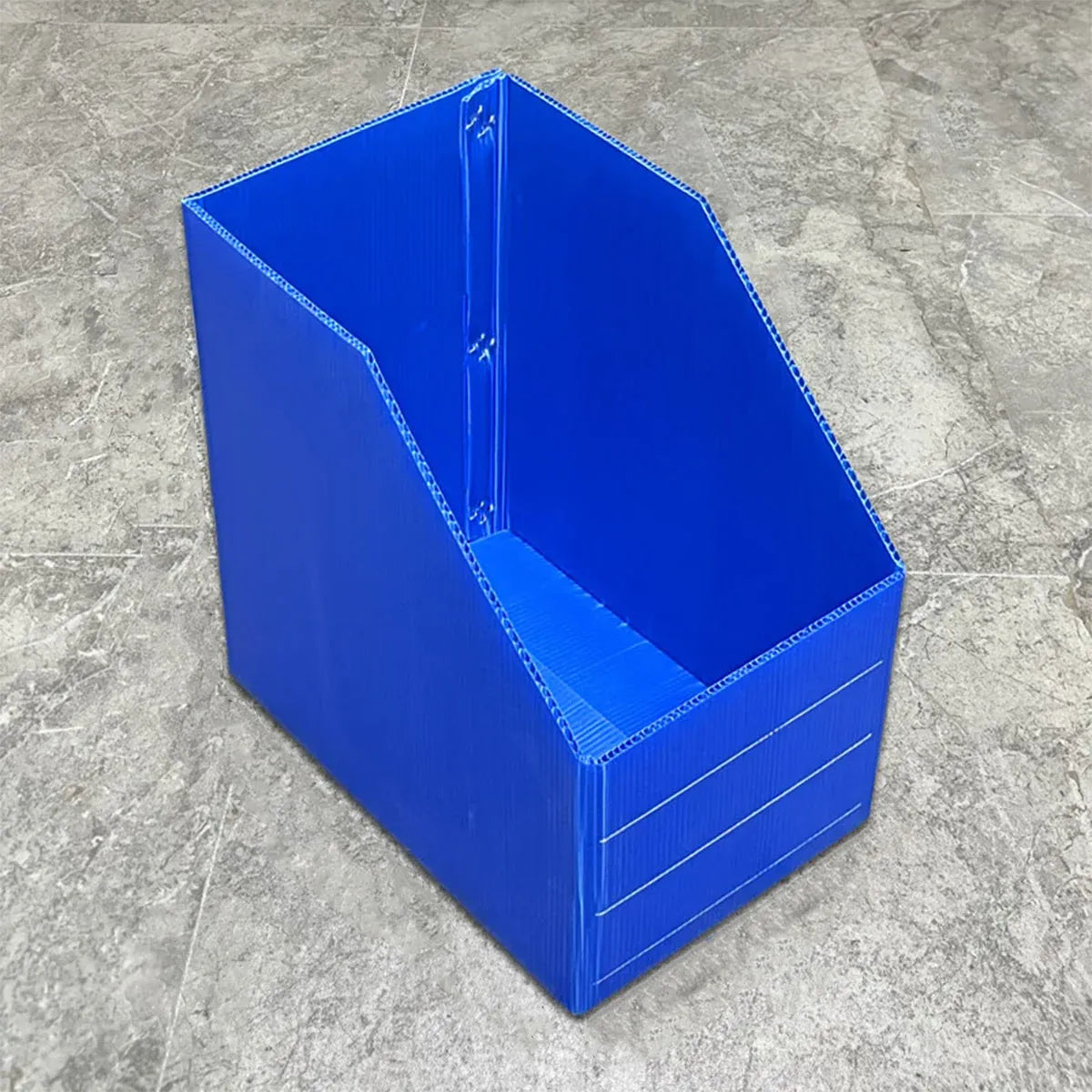 Plastic Storage Box Set 6Size Clear Hard Case Miter Tool Parts Display Organiser - 40x30x35cm