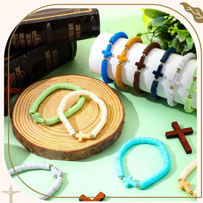 8/14pcs Bohemian Bracelet Set Colourful Beaded Bracelets Stackable Jewelry Gift - 14PCS