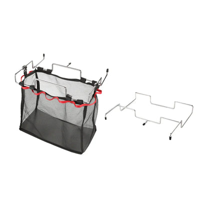 Foldable Stainless Steel Camping Trash Rack Portable