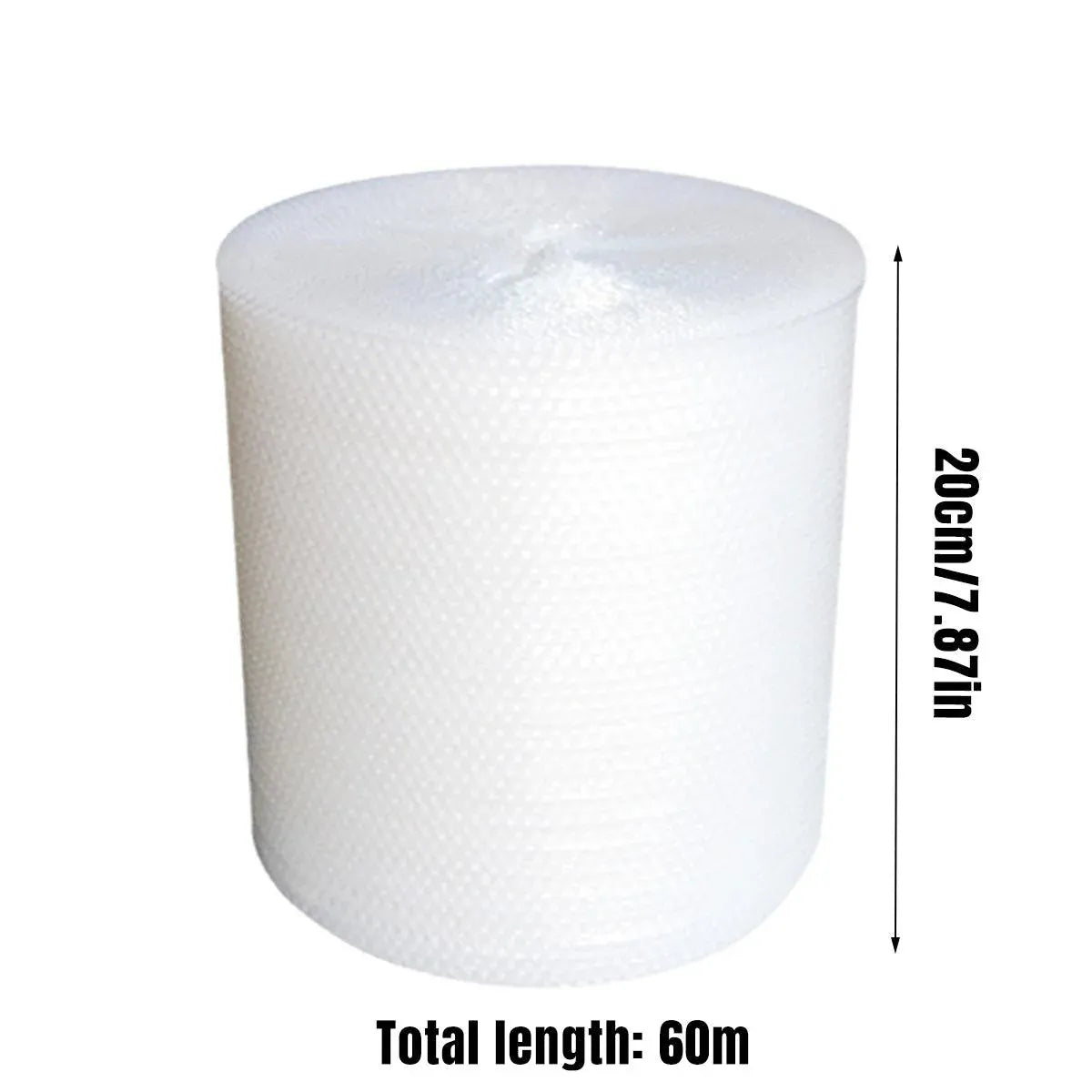 Bubble Wrap Roll Shockproof Packaging Foam Paper Express Shipping Protective - 20cm