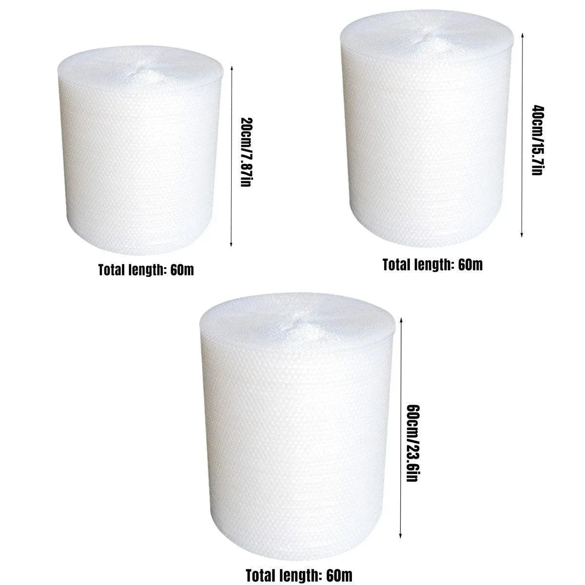 Bubble Wrap Roll Shockproof Packaging Foam Paper Express Shipping Protective - 40cm