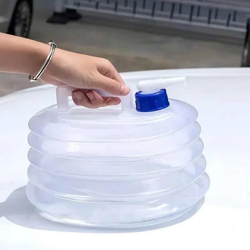 Collapsible Bucket Portable Telescopic Water Storage Large Capacity Outdoor - 5L