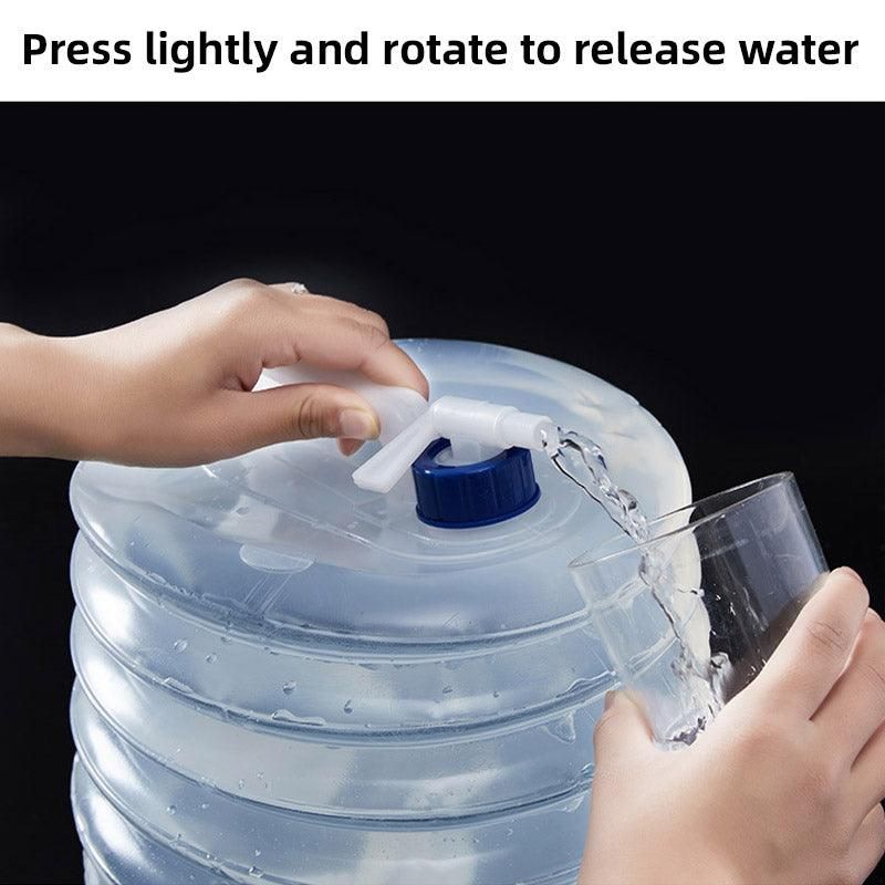 Collapsible Bucket Portable Telescopic Water Storage Large Capacity Outdoor - 5L