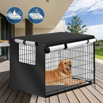 Oxford Cloth Pet Cover Outdoor Garden Yard Dog Dust Protector Waterproof Shield - S