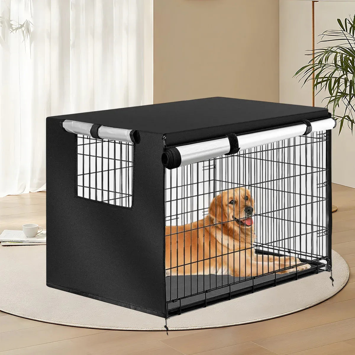Oxford Cloth Pet Cover Outdoor Garden Yard Dog Dust Protector Waterproof Shield - S