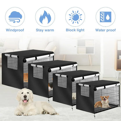 Oxford Cloth Pet Cover Outdoor Garden Yard Dog Dust Protector Waterproof Shield - XS