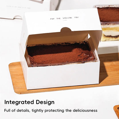Western Dessert Presentation Box 50 Pack Tiramisu Bakery Gift Packaging Set - English