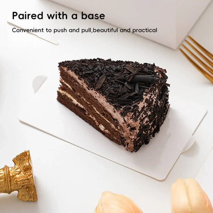 Reusable Tiramisu Cake Container Dessert Box For Slice Mousse Pastry Picnic