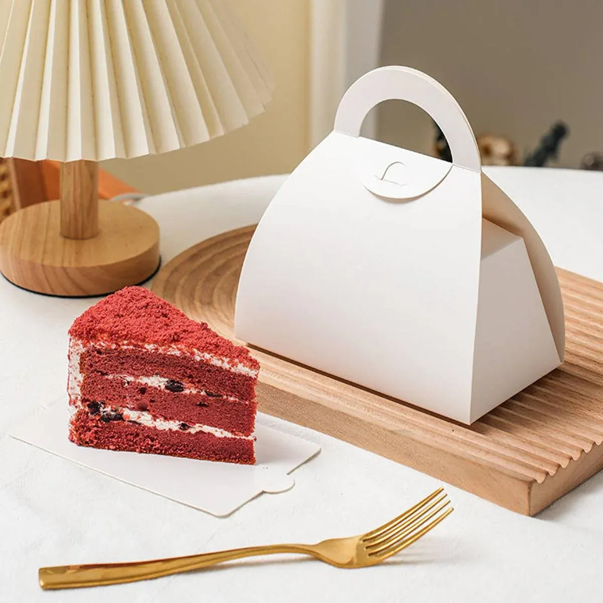Reusable Tiramisu Cake Container Dessert Box For Slice Mousse Pastry Picnic