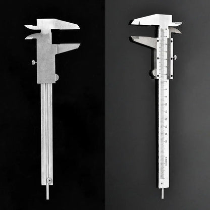 Stainless Steel Vernier Caliper 200mm Micrometer Measuring Tool Gauge Ruler