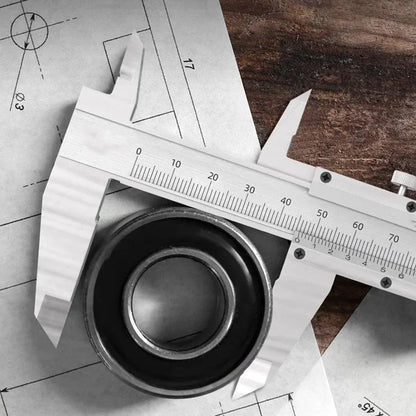 Stainless Steel Vernier Caliper 200mm Micrometer Measuring Tool Gauge Ruler