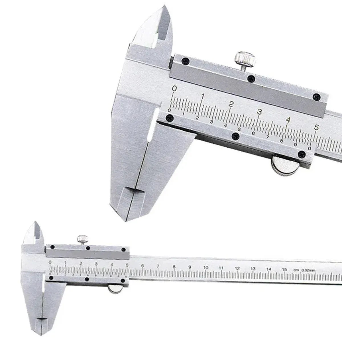 Stainless Steel Vernier Caliper 200mm Micrometer Measuring Tool Gauge Ruler