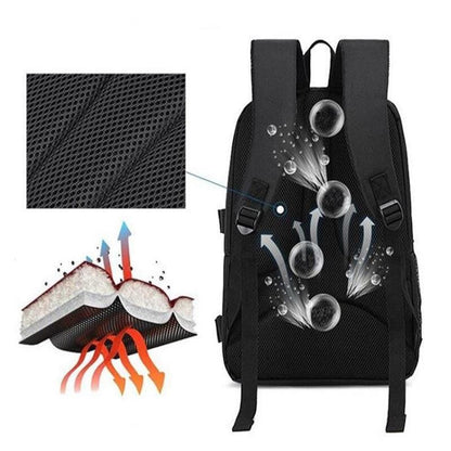 Waterproof DSLR Camera Backpack Multi Functional Rucksack for Canon Nikon Sony - Orange