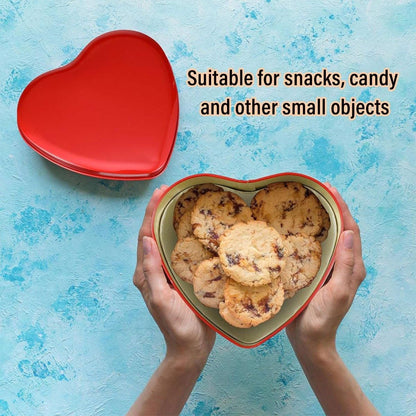 10pcs Iron Box Wedding Candy Boxes Tea Storage Durable Party Favor Containers - 12x12x5cm
