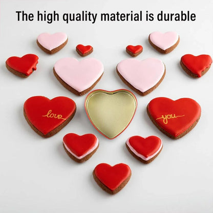 10pcs Iron Box Wedding Candy Boxes Tea Storage Durable Party Favor Containers - 12x12x5cm
