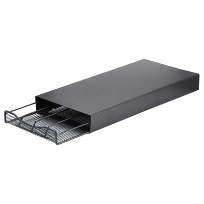 Coffee Pod Storage Rack with Drawer 40 Pods Capacity Countertop Space Saving