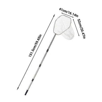 Poultry Catch Net Bag Hook Set Stainless Steel Thickened for Farm
