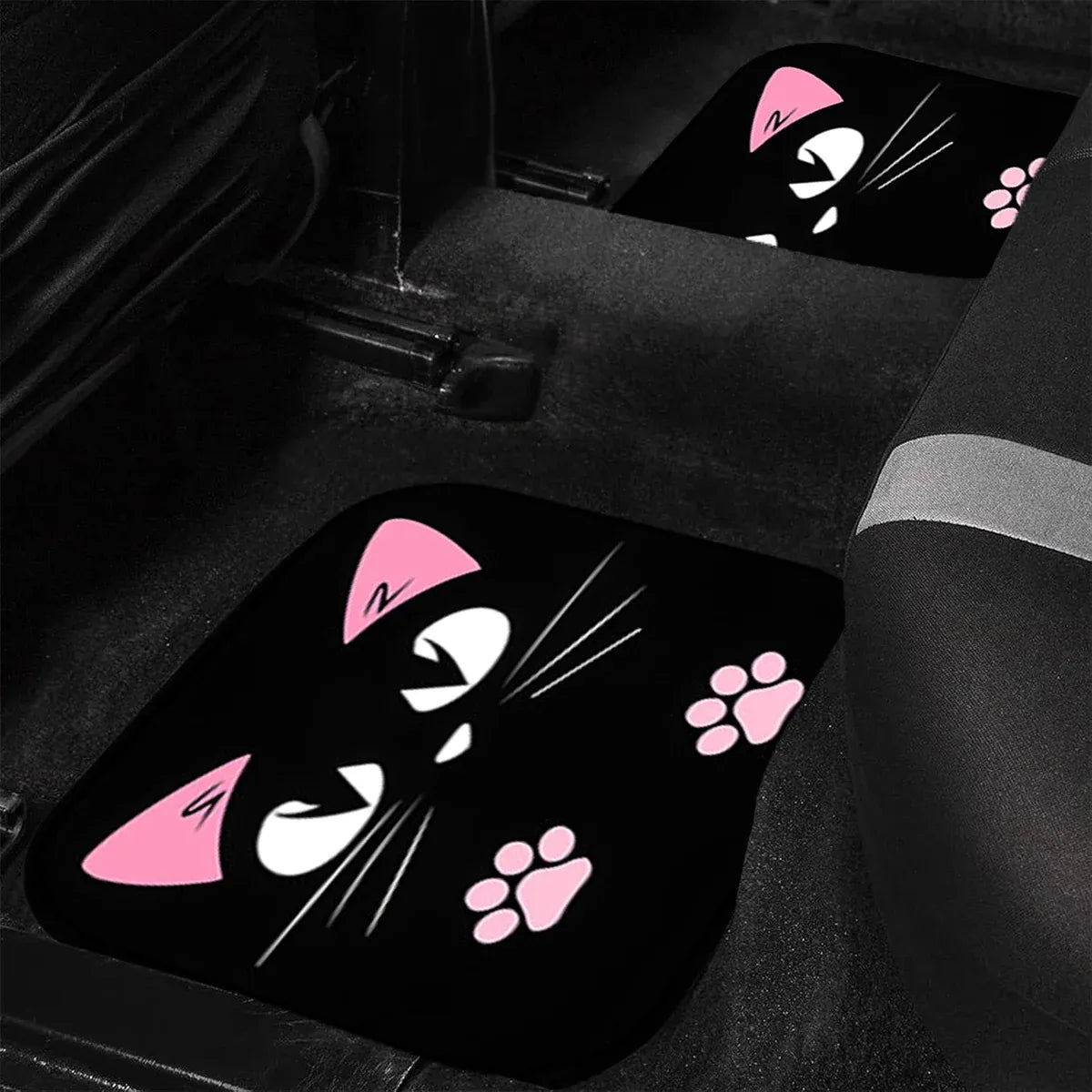 4pc Car Floor Mats Anti-Slip Waterproof Universal Fit Easy Clean