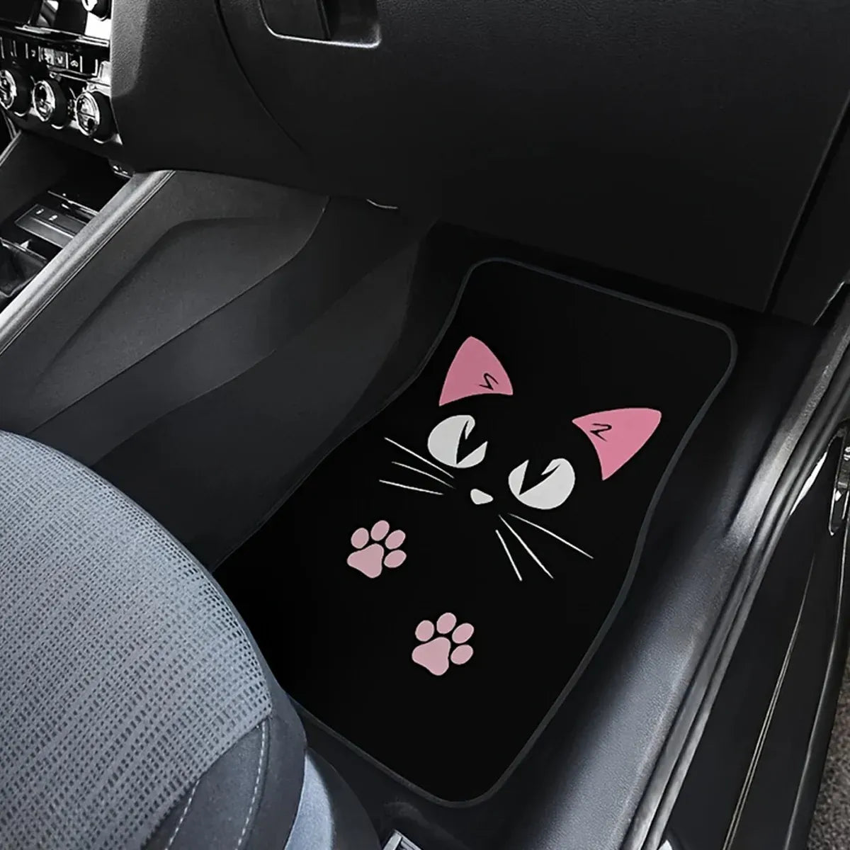 4pc Car Floor Mats Anti-Slip Waterproof Universal Fit Easy Clean