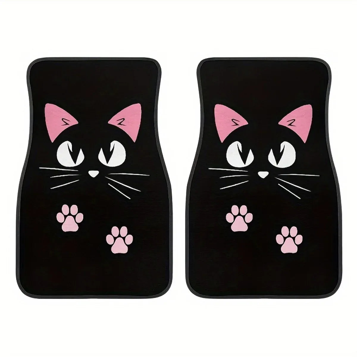 4pc Car Floor Mats Anti-Slip Waterproof Universal Fit Easy Clean