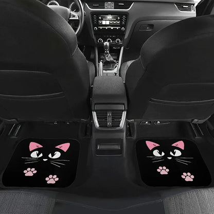 4pc Car Floor Mats Anti-Slip Waterproof Universal Fit Easy Clean