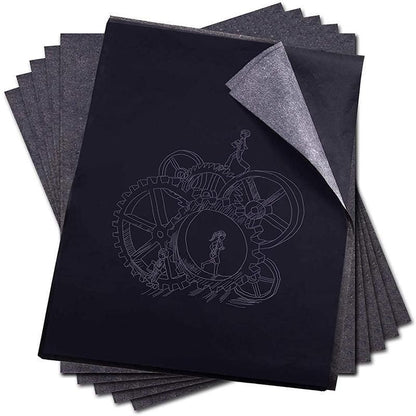 100X A4 Carbon Paper Sheets for Graphite Tracing on Wood & Canvas