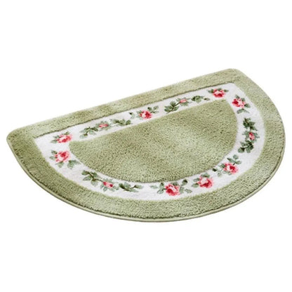 Non Slip Entry Mat Indoor Outdoor Mat Washable Foot Mat Foyer Bedroom - Green