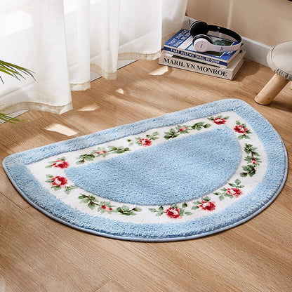 Non Slip Entry Mat Indoor Outdoor Mat Washable Foot Mat Foyer Bedroom - Green