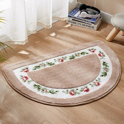 Non Slip Entry Mat Indoor Outdoor Mat Washable Foot Mat Foyer Bedroom - Green