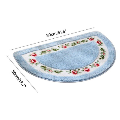 Non Slip Entry Mat Indoor Outdoor Mat Washable Foot Mat Foyer Bedroom - Khaki