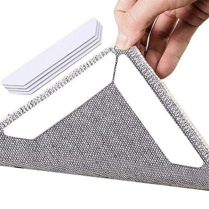 8Pcs Reusable Non-Slip Rug Grippers Carpet Pads for Floor Grip and Stability