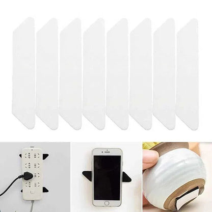 8Pcs Reusable Non-Slip Rug Grippers Carpet Pads for Floor Grip and Stability