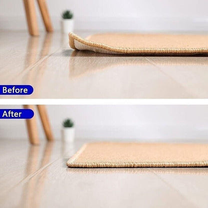 8Pcs Reusable Non-Slip Rug Grippers Carpet Pads for Floor Grip and Stability