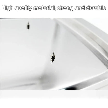 Stainless Steel Grill Plate Meat Roasting Tray with Spikes Barbecue Rack Tool