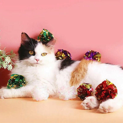 33PCS Cat Toy Set with Tunnel Balls Mice and Interactive Teaser Wands
