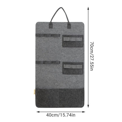 Large Capacity Cat Stick Cat Toy Storage Bag Hanging Felt Pet Supplies Organizer