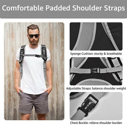 Pet Outdoor Carrier Backpack Cat Dog Puppy Travel Space Capsule Shoulder Bag - Black