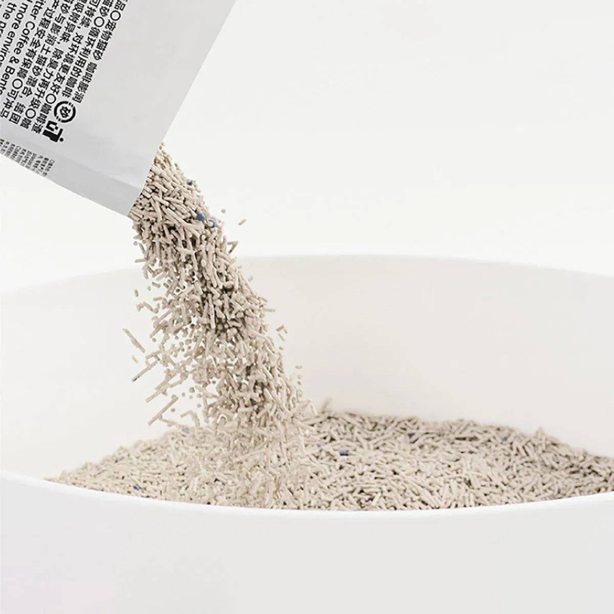 2.4kg Mixed Crushed Bentonite Tofu Cat Litter Cat Litter Deodorant Cat Supplies - 2.4kg*4